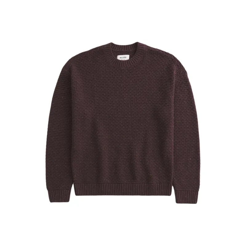 Hollister Sweaters Men Brown-0