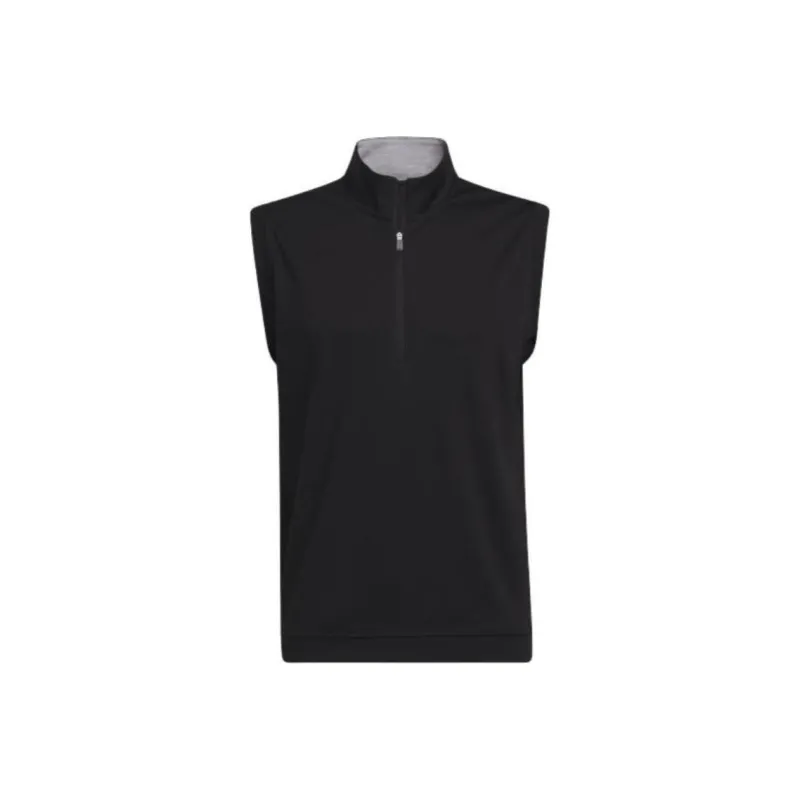 Adidas Free Shipping With AdiClub Elevated 1/4 Zip Pullover Vest-0
