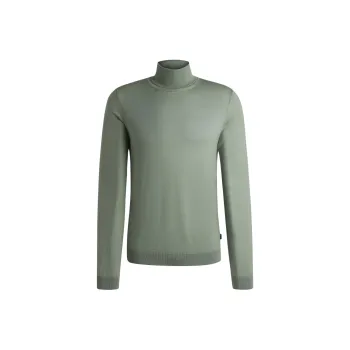 HUGO BOSS FW24 Sweater Men's Light Green