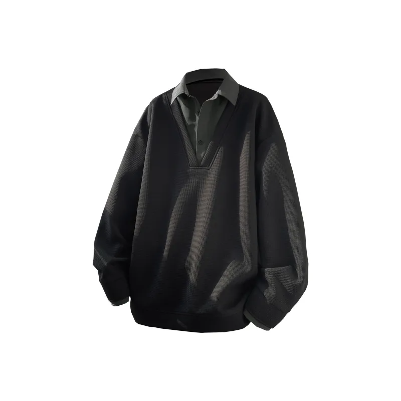 Fakeyoung Sweatshirt Unisex Black-0