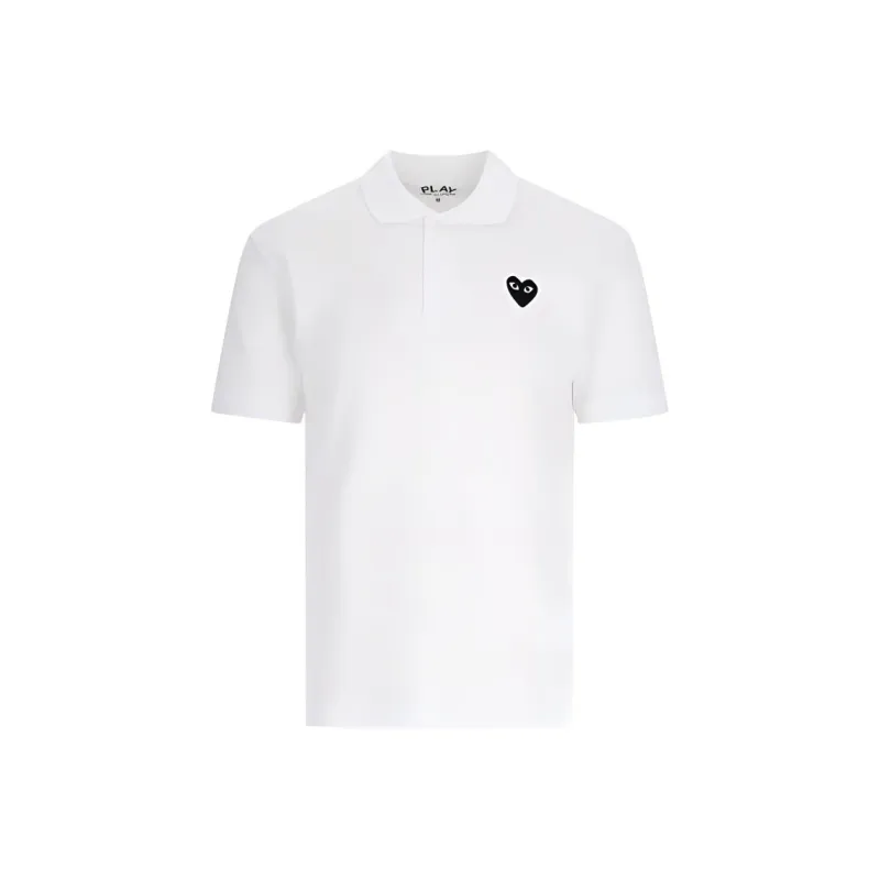 CDG Play Polo Shirt Men's White-0