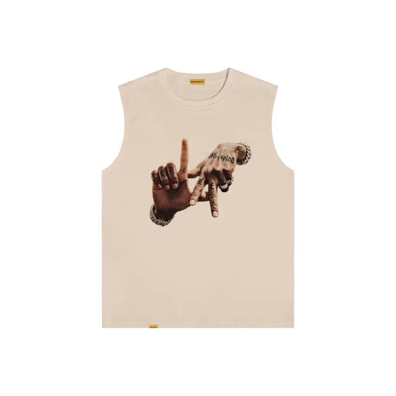 ROCK PLAN Tank Tops Unisex-4