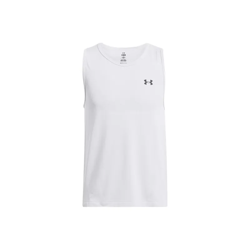 Under Armour Vanish Elite Seamless Tank Top Men's White-0