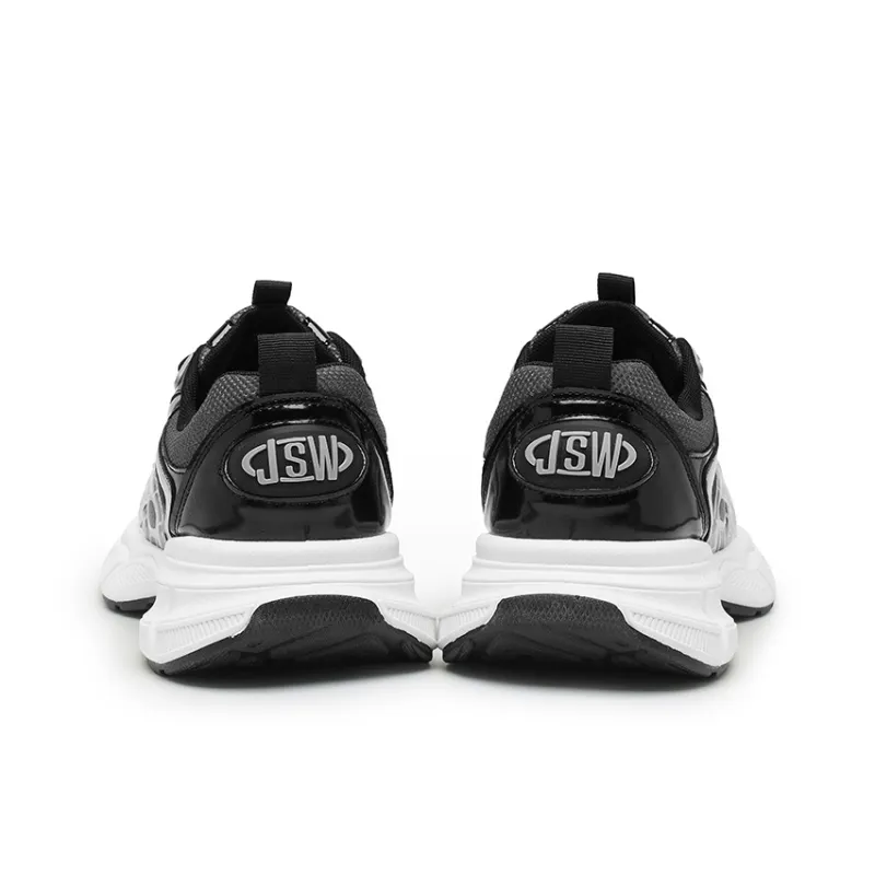 JEANSWEST Rattlesnake Collection Slip Resistant Low Top Chunky Sneakers Unisex-11