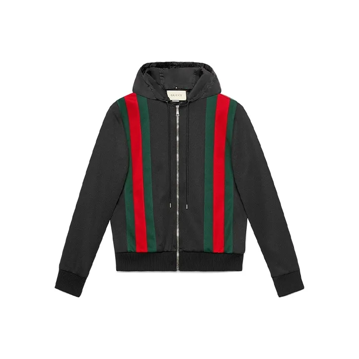 GUCCI Technical Jersey Bomber Jacket-0