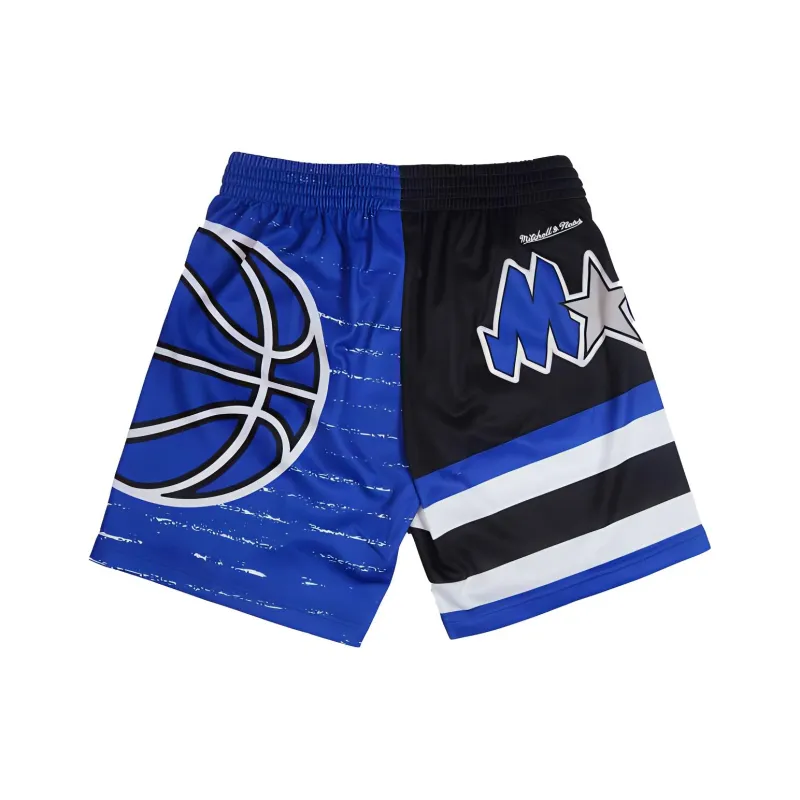 Mitchell & Ness Basketball Shorts Unisex Blue Black-1