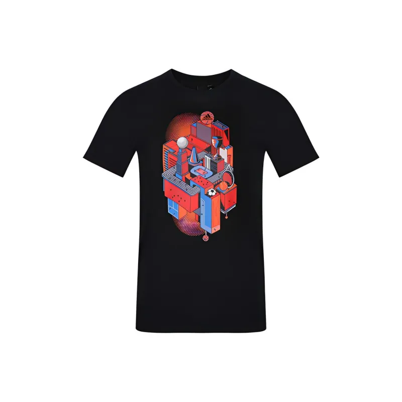 Adidas T Shirts Men Black-0