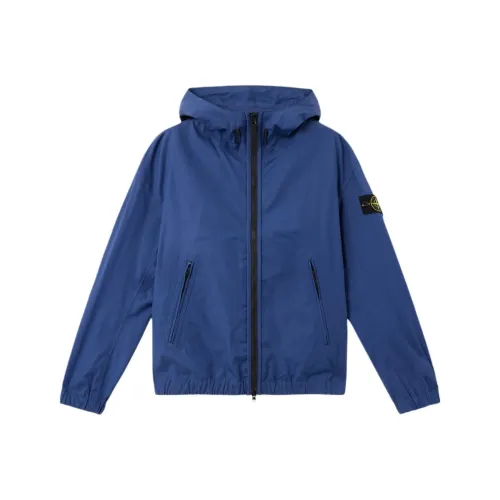 STONE ISLAND Zip Up Hooded Jacket