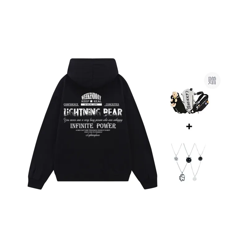 LIGHTNING BEAR Sweatshirt Unisex-0