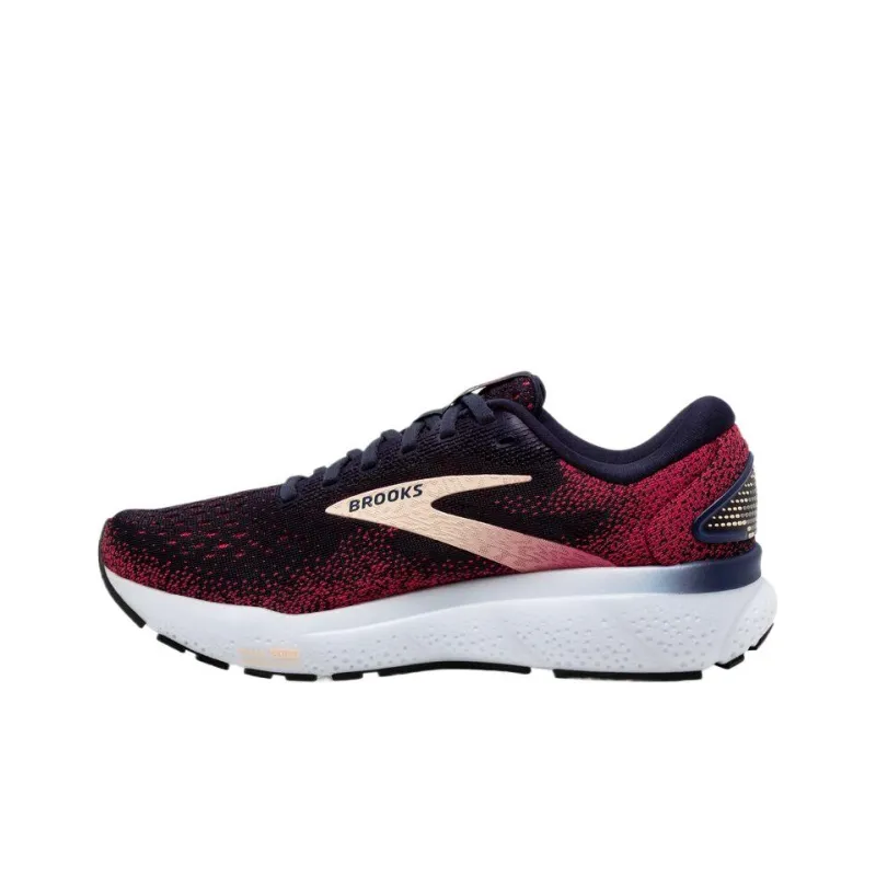 Brooks Ghost 16 Low Top Running Shoes Women's Red-2
