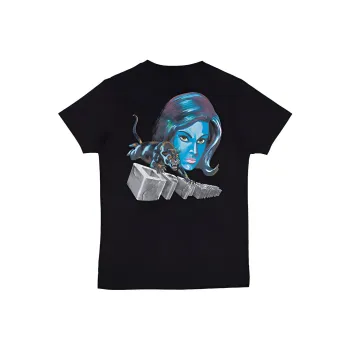 OFF WHITE Stone Logo Graphic Print T Shirt