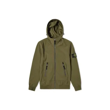 STONE ISLAND Jackets Coats Men's Olive Green
