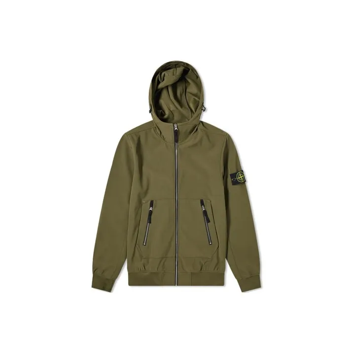 STONE ISLAND Jackets Coats Men's Olive Green-0