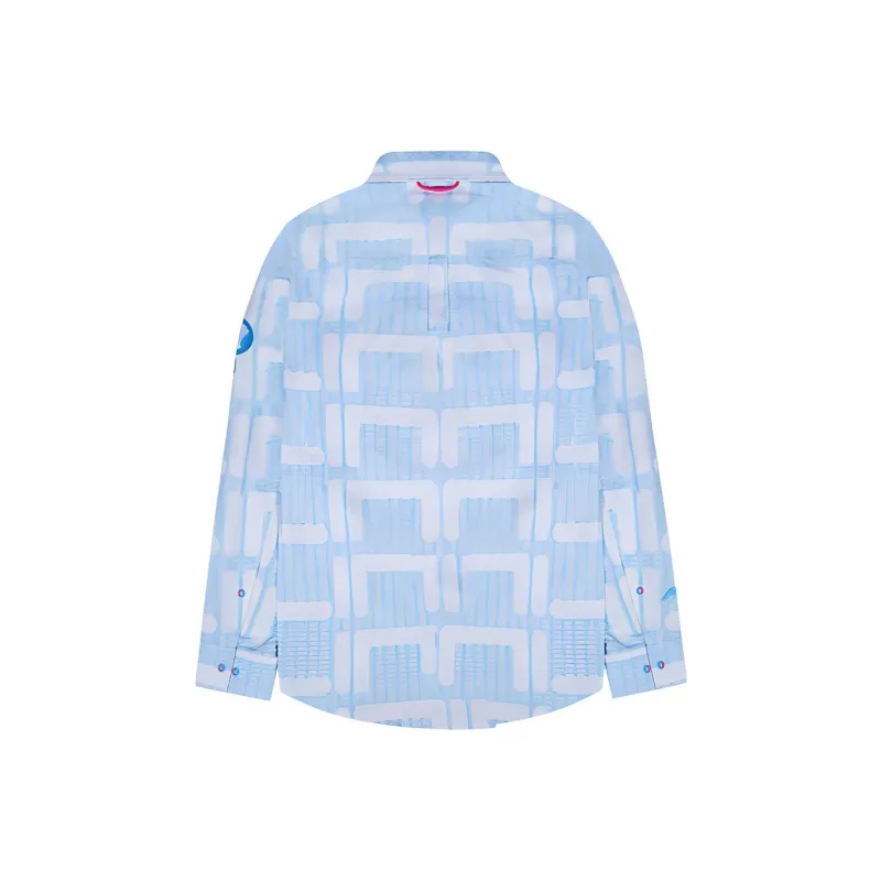 LiNing Sports Basketball Collection Shirt Men's Blue-1