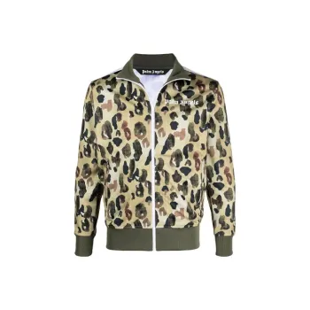 PALM ANGELS Camouflage Print Track Jacket