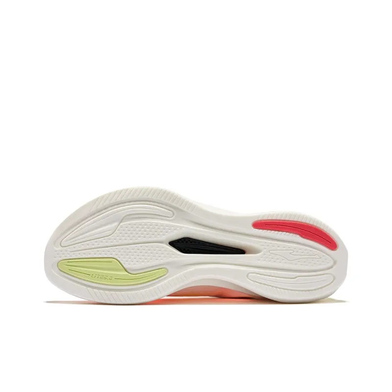 Erke Water Float 6MAX Durable Breathable Low Top Casual Running Shoes Men's White Pink Green-4