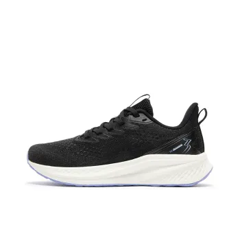 361° Breathable Lightweight Low-Top Casual Running Shoes Women's Black White