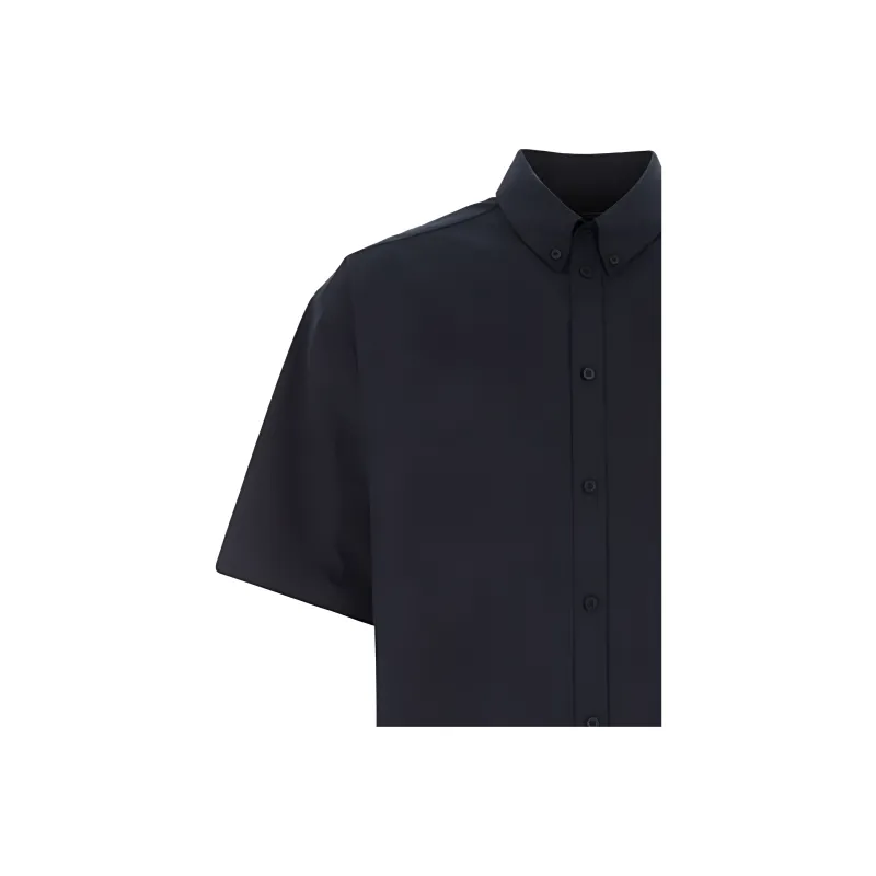 Balenciaga Shirts Men Navy Blue-4