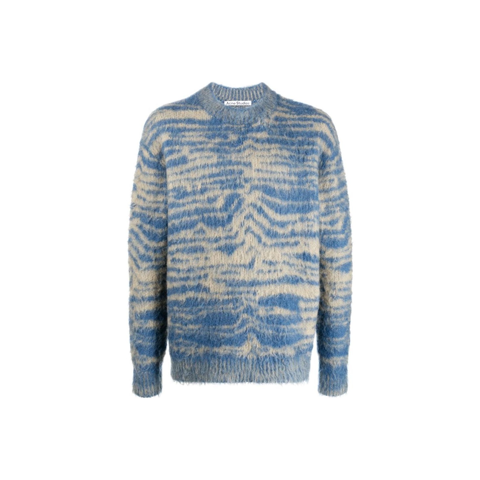 Acne Studios Sweaters Men Blue Yellow S - POIZON