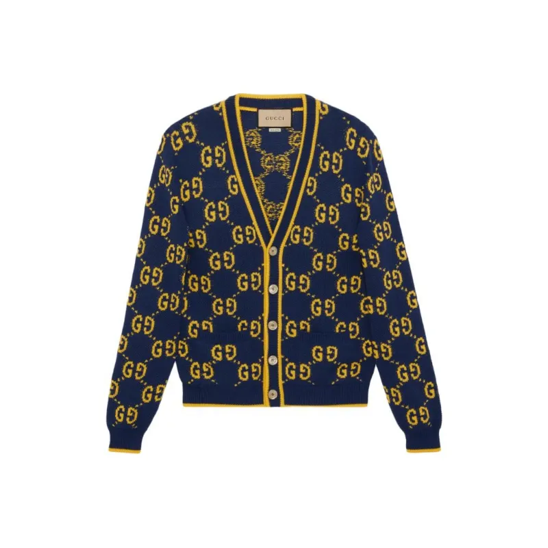GUCCI Knitwear Men Blue-0