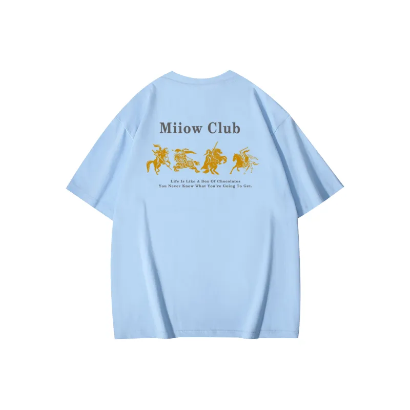 MIIOW Trendy Party Collection Cooling Summer Collection T Shirt Unisex-17