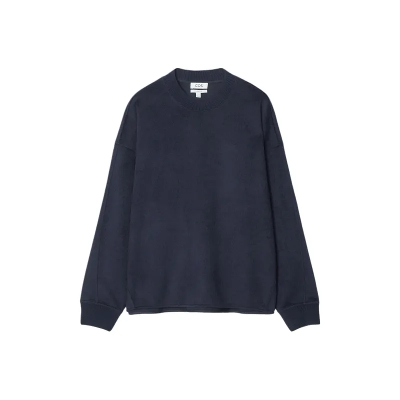COS Sweaters Men Navy Blue-0