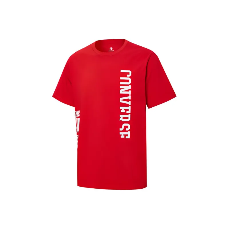 Converse T Shirts Men Red-1