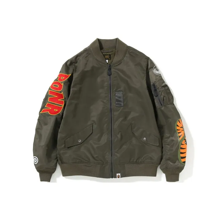 A BATHING APE Light Weight Ponr Shark MA 1-2