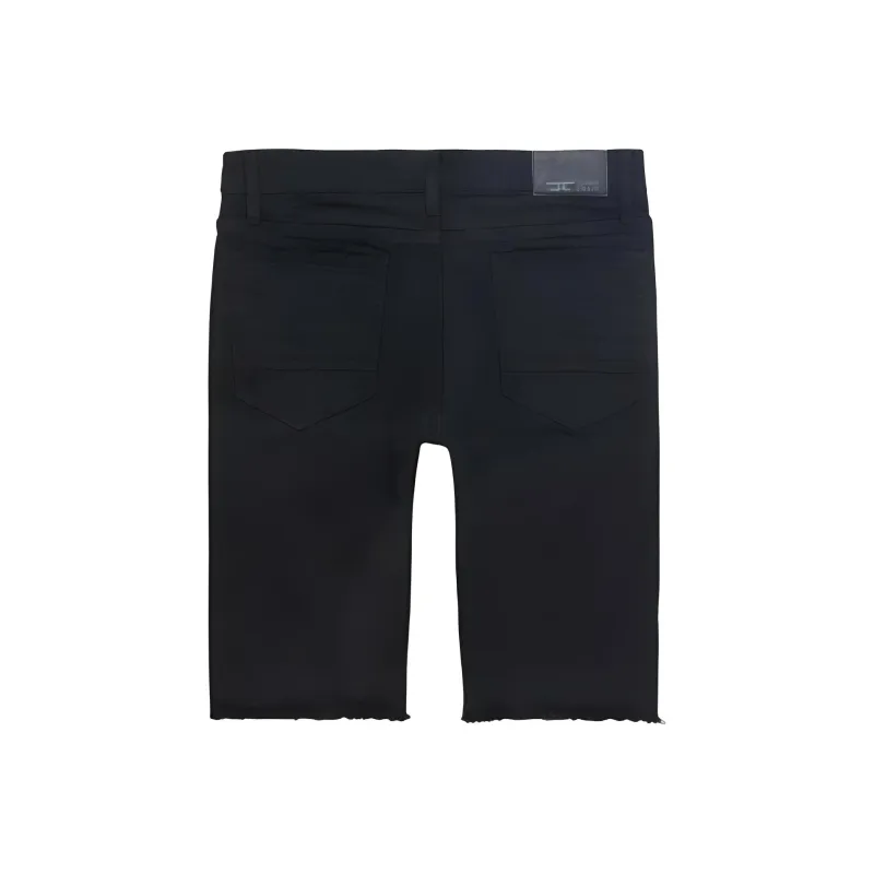 Jordan Denim Shorts Men Black-1