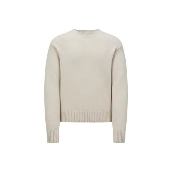 Moncler Logo Patch Crewneck Sweater