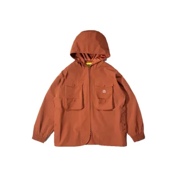 DAKYAM Loose Fit Jacket Unisex Rusty Red