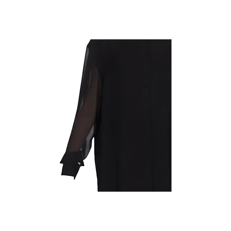 GIVENCHY SS23 Long Sleeved Dress Women's Black-3