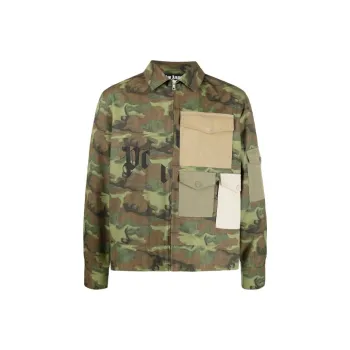 PALM ANGELS Jackets Men Green