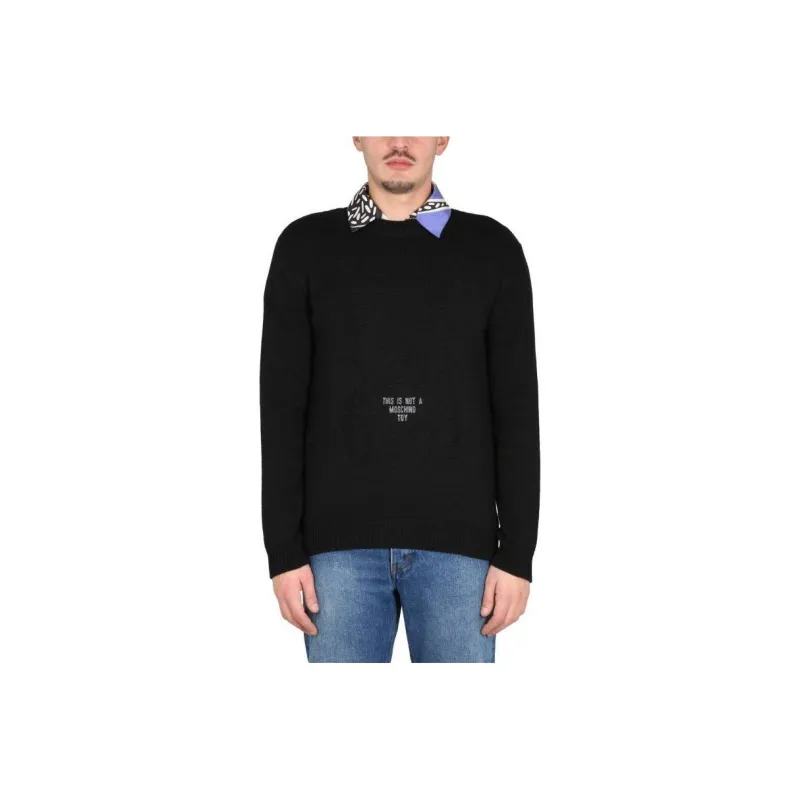 MOSCHINO Sweaters Men Black-0