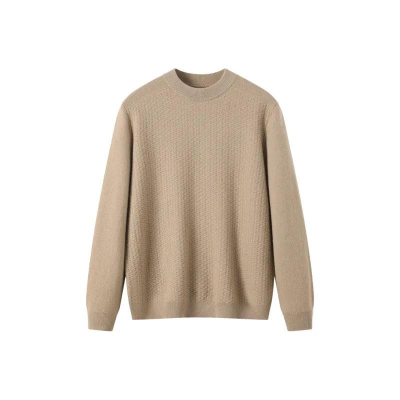 H YXIANG Cashmere Sweater Men's-2