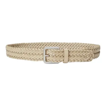 LAUREN RALPH LAUREN Vegetable Tanned Leather Belts Women's Umber Width 3.81CM