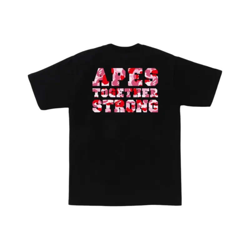 A BATHING APE Abc Camo College Ats Tee-3