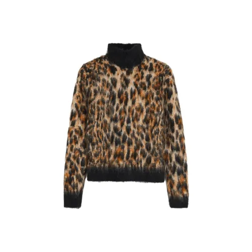 H&M Mohair Blend Jacquard Knit Sweater Mens