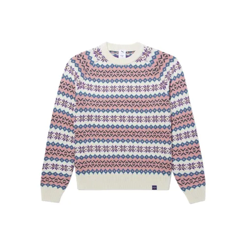 CELINE Crew Neck Sweater In Triomphe Fair Isle Wool