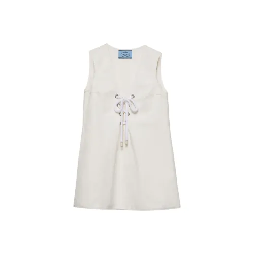 PRADA Sleeveless Dress Women's White