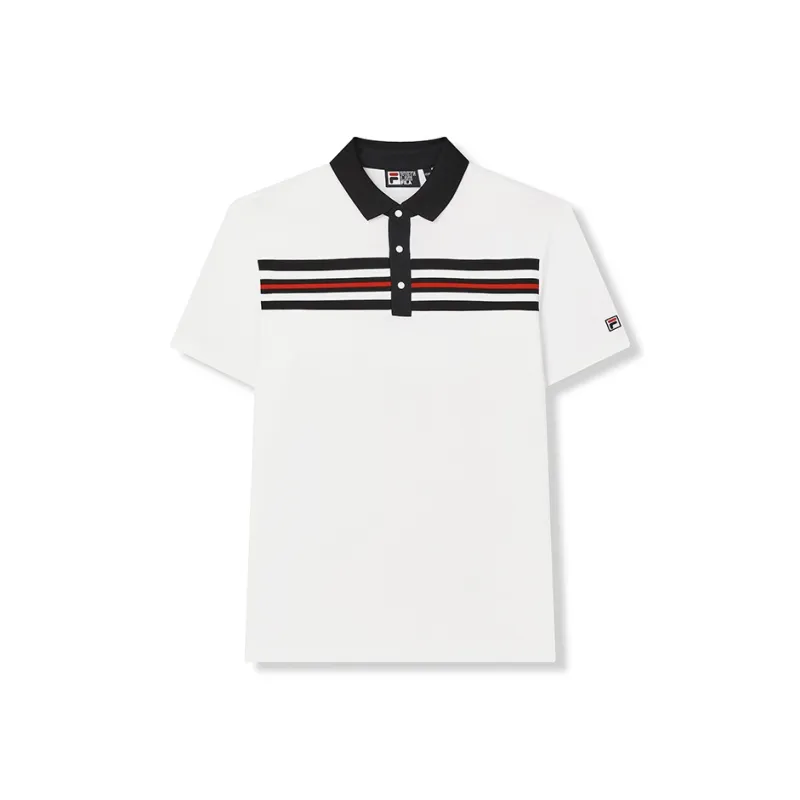 FILA Polo Shirts Men Cloud White-0