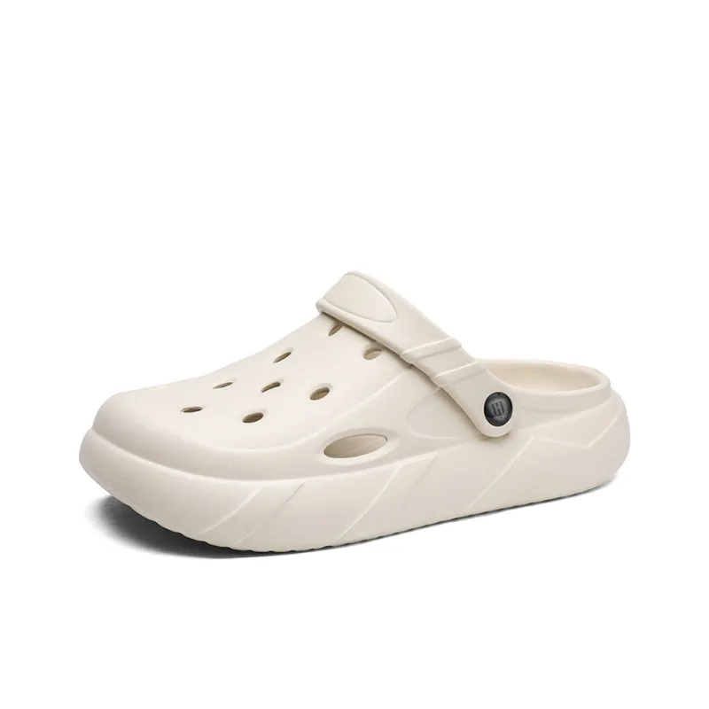 HACKBUTEER Closed Toe Slippers Unisex-7