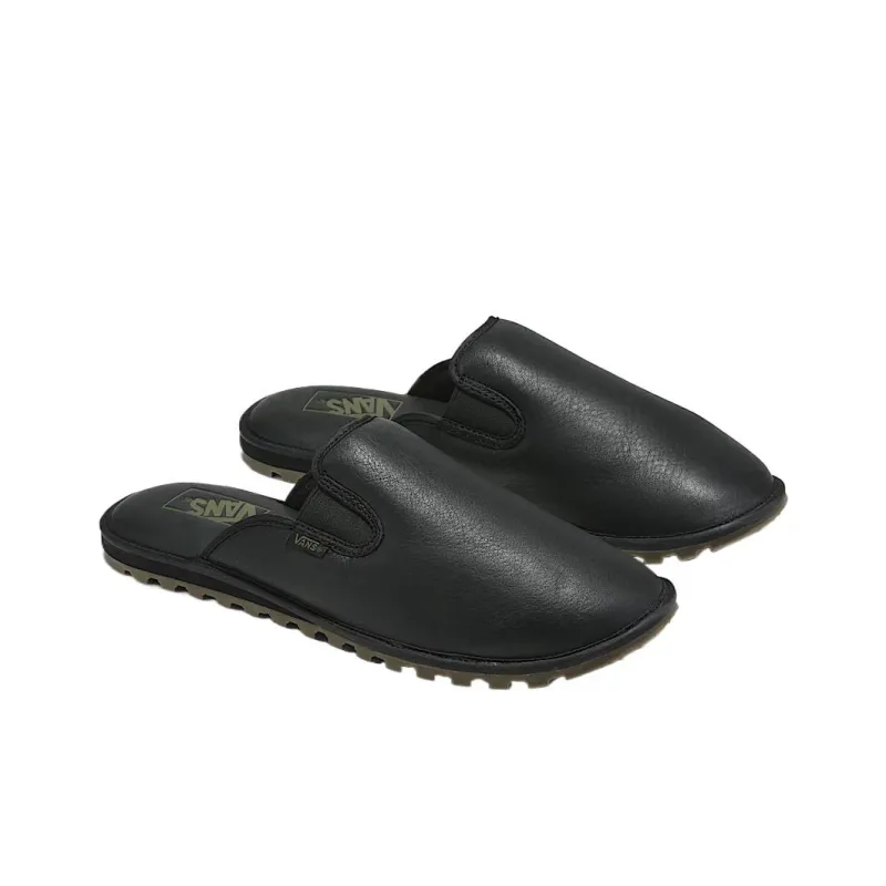Vans Mountain Mule Abrasion Resistant Slip Resistant Closed Toe Slippers Unisex Black-1