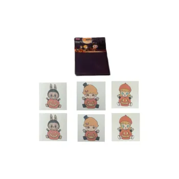 POP MART Quirky Carnival MOLLY Pumpkin Washable Stickers Trend Based Products