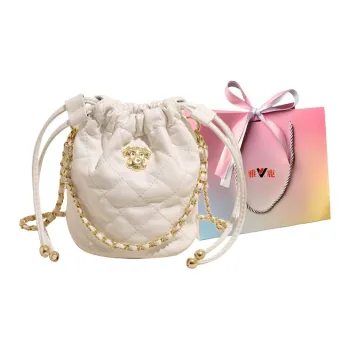 Yalu PU Shoulder Bag, Crossbody Bag, Handbag Women's White/Pink/Black