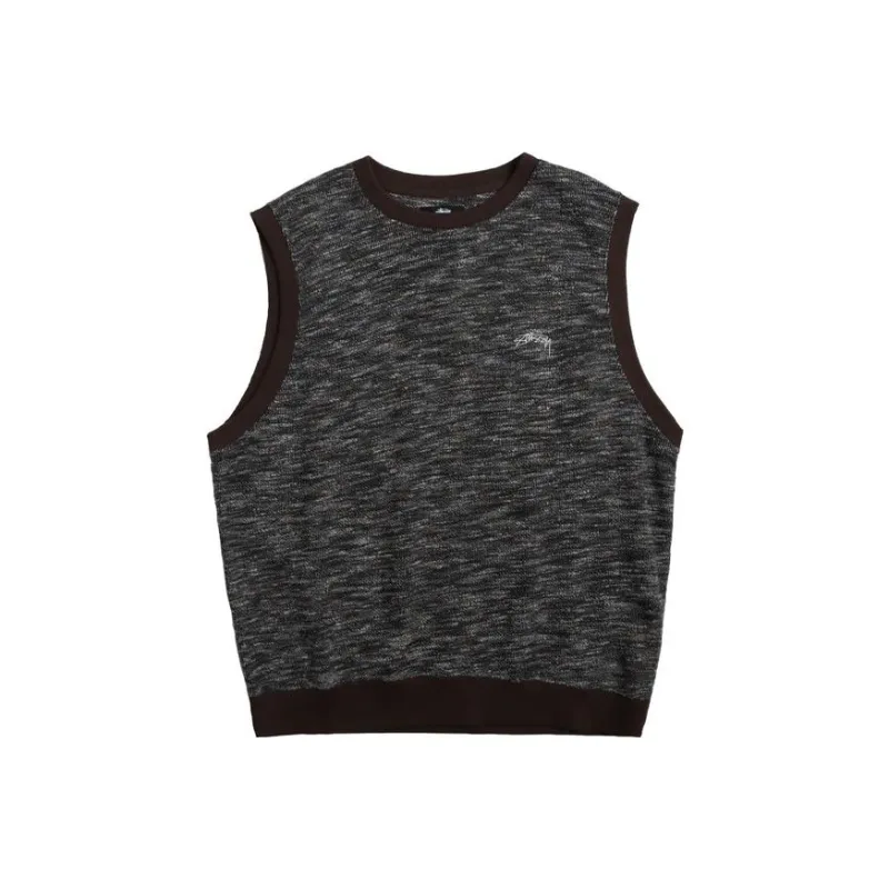 Stussy Tank Tops Men Black-0