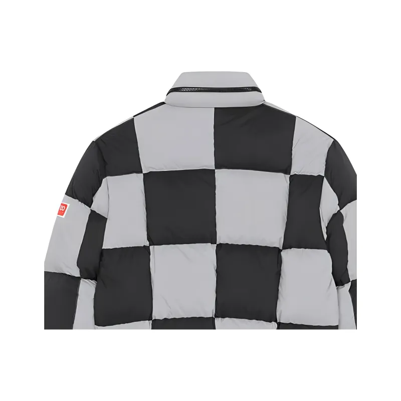 KENZO X Nigo Check Boxy Oadded Coat-3