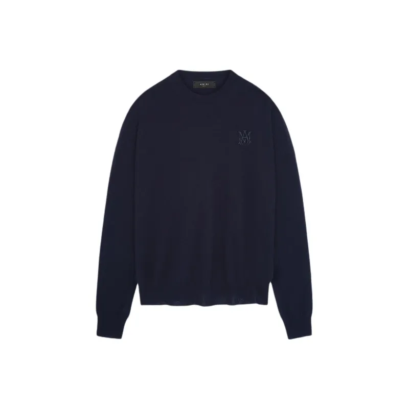 AMIRI FW24 Cashmere Sweater Men's Marine Blue-0