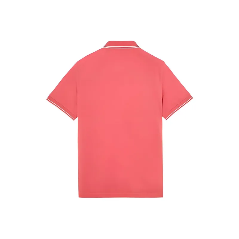 STONE ISLAND Polo Shirts Men Watermelon Red-1