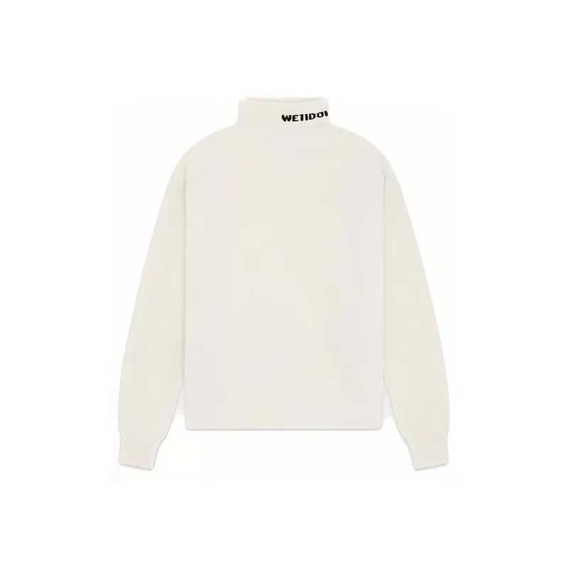 WE11DONE Intarsia knit Roll neck Jumper-0